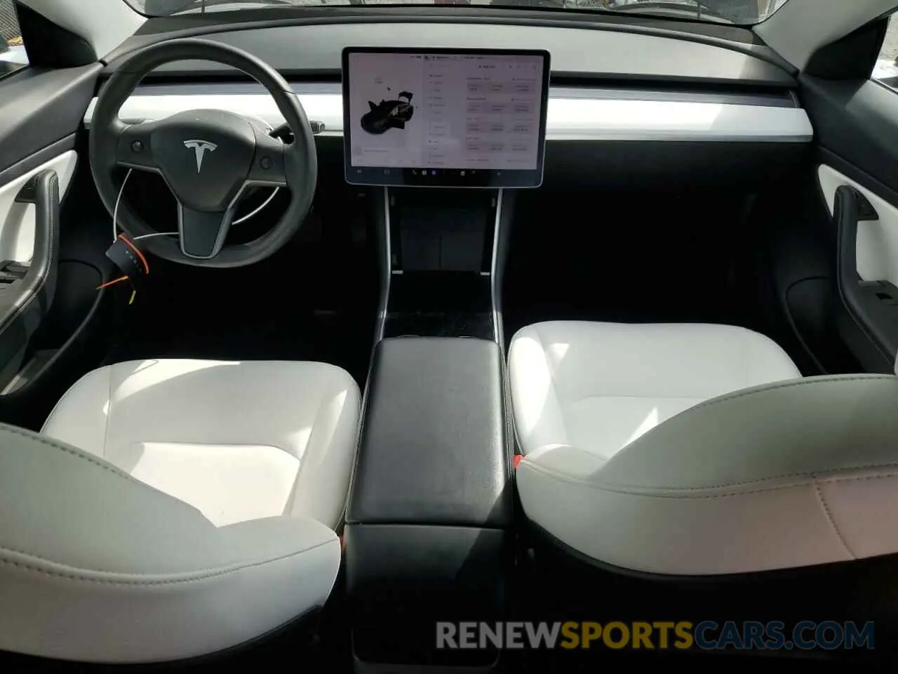 8 Photograph of a damaged car 5YJ3E1EA9LF606716 TESLA MODEL 3 2020