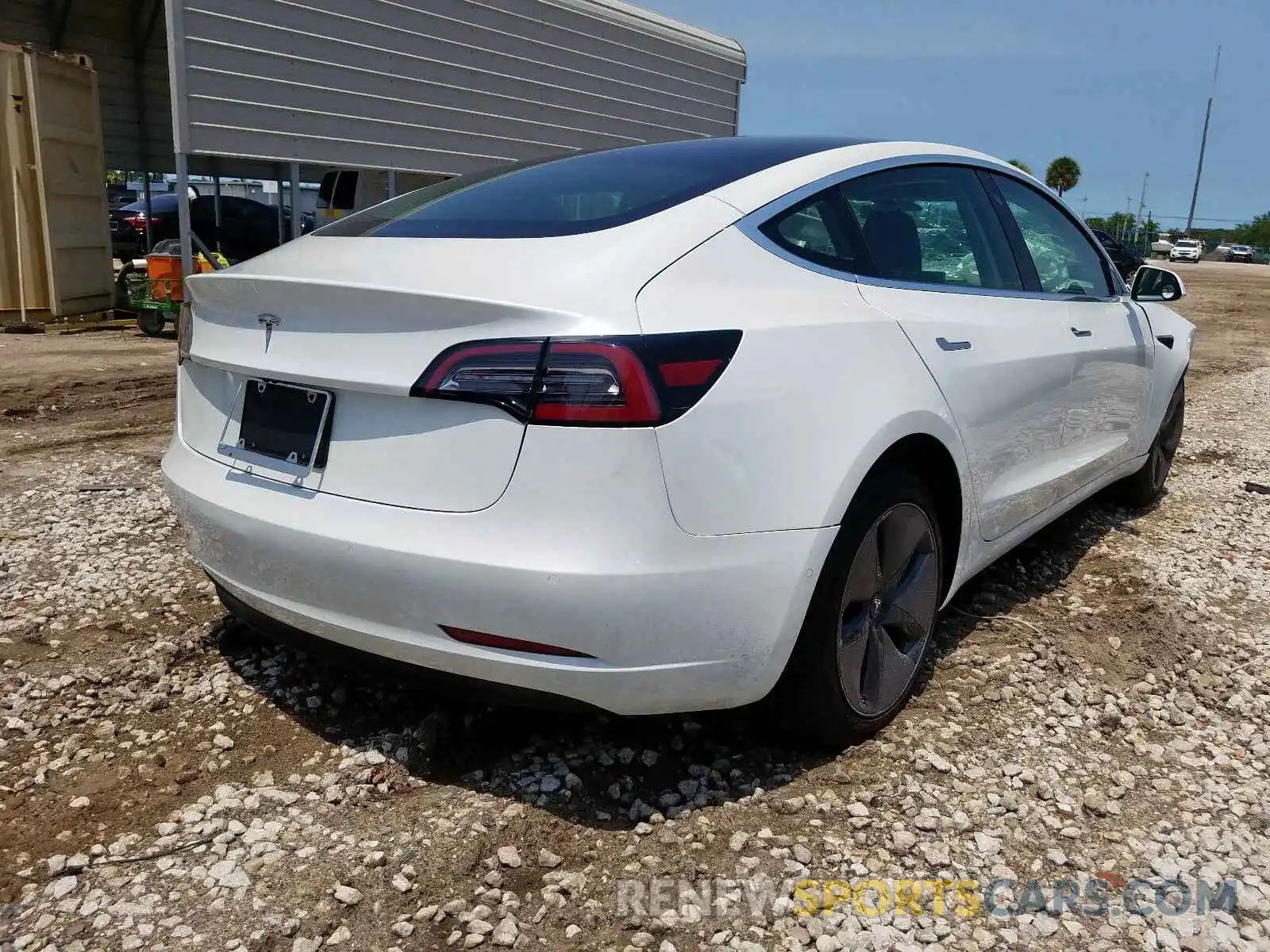 4 Photograph of a damaged car 5YJ3E1EA9LF612239 TESLA MODEL 3 2020