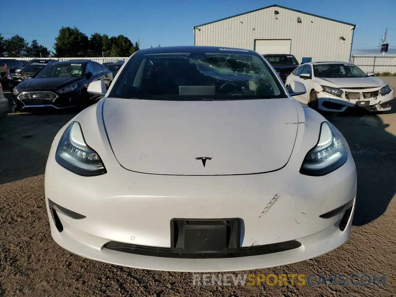 5 Photograph of a damaged car 5YJ3E1EA9LF625475 TESLA MODEL 3 2020