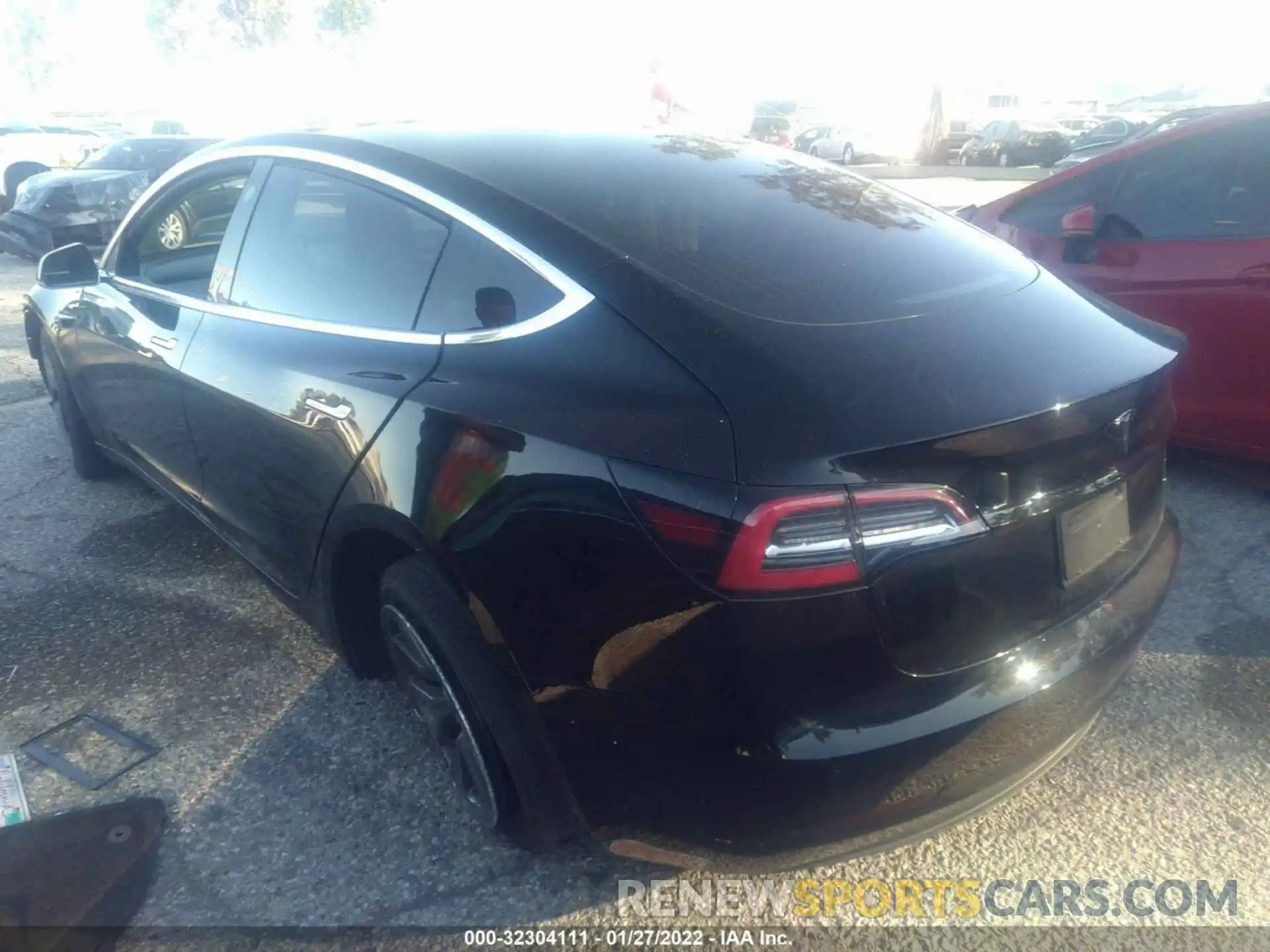 3 Photograph of a damaged car 5YJ3E1EA9LF630076 TESLA MODEL 3 2020