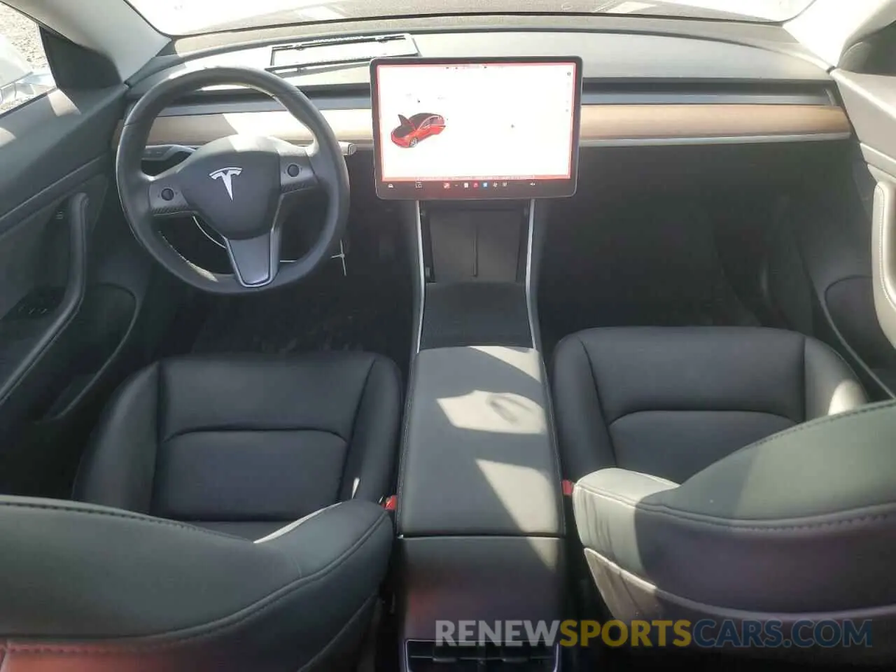 8 Photograph of a damaged car 5YJ3E1EA9LF631793 TESLA MODEL 3 2020