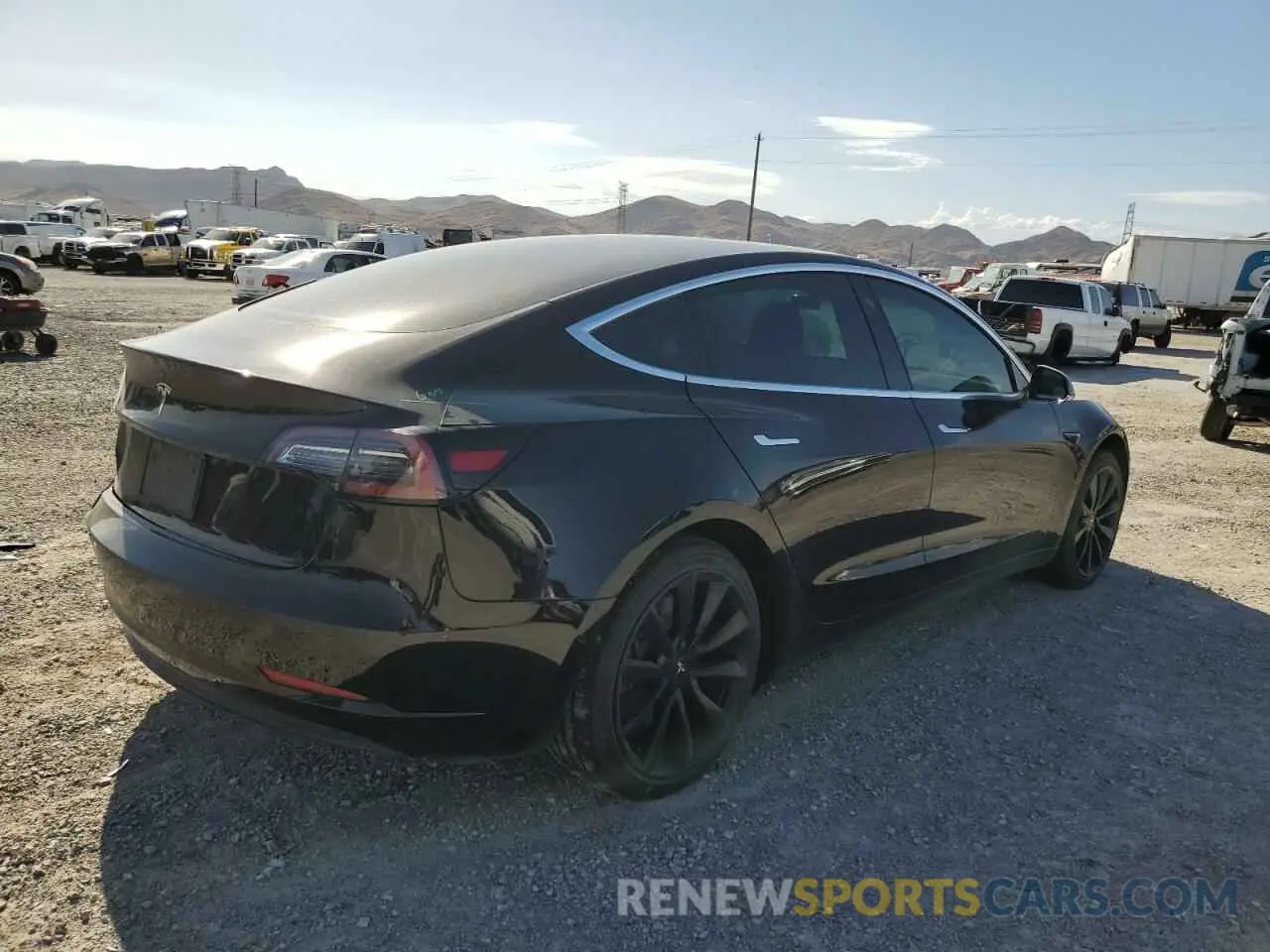 3 Photograph of a damaged car 5YJ3E1EA9LF633575 TESLA MODEL 3 2020