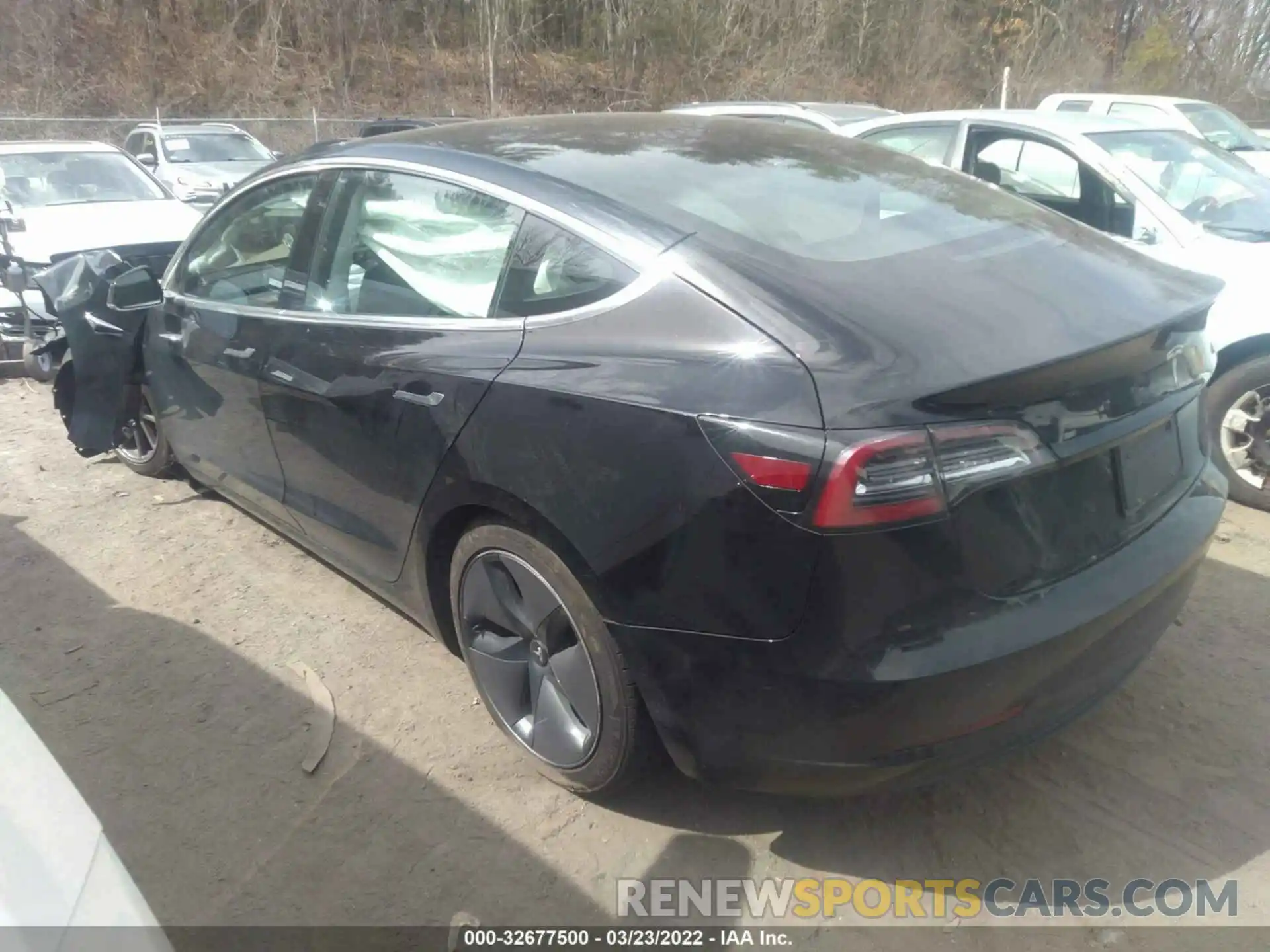 3 Photograph of a damaged car 5YJ3E1EA9LF643846 TESLA MODEL 3 2020