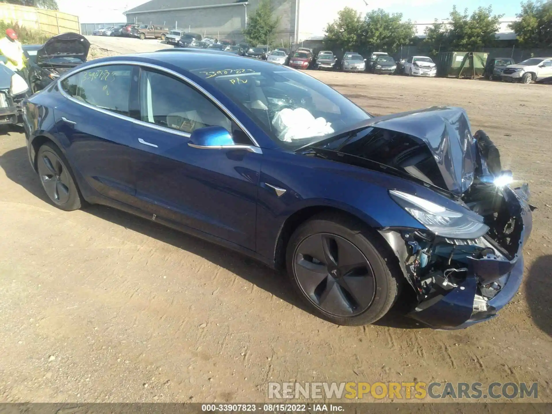 1 Photograph of a damaged car 5YJ3E1EA9LF658492 TESLA MODEL 3 2020