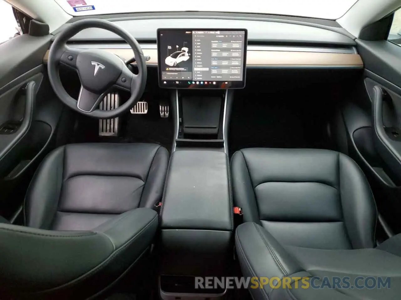 8 Photograph of a damaged car 5YJ3E1EA9LF661702 TESLA MODEL 3 2020