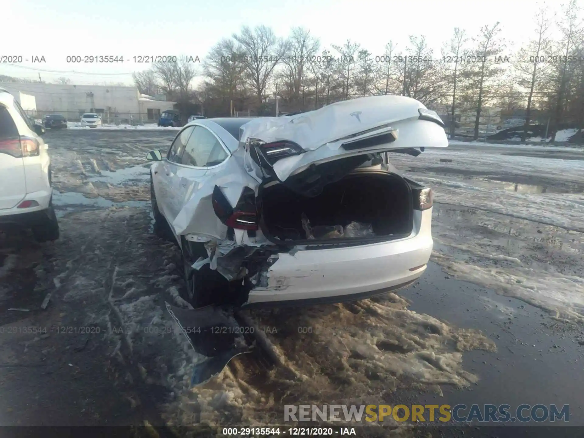 6 Photograph of a damaged car 5YJ3E1EA9LF703706 TESLA MODEL 3 2020