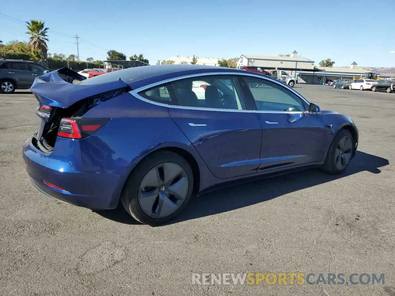 3 Photograph of a damaged car 5YJ3E1EA9LF705830 TESLA MODEL 3 2020