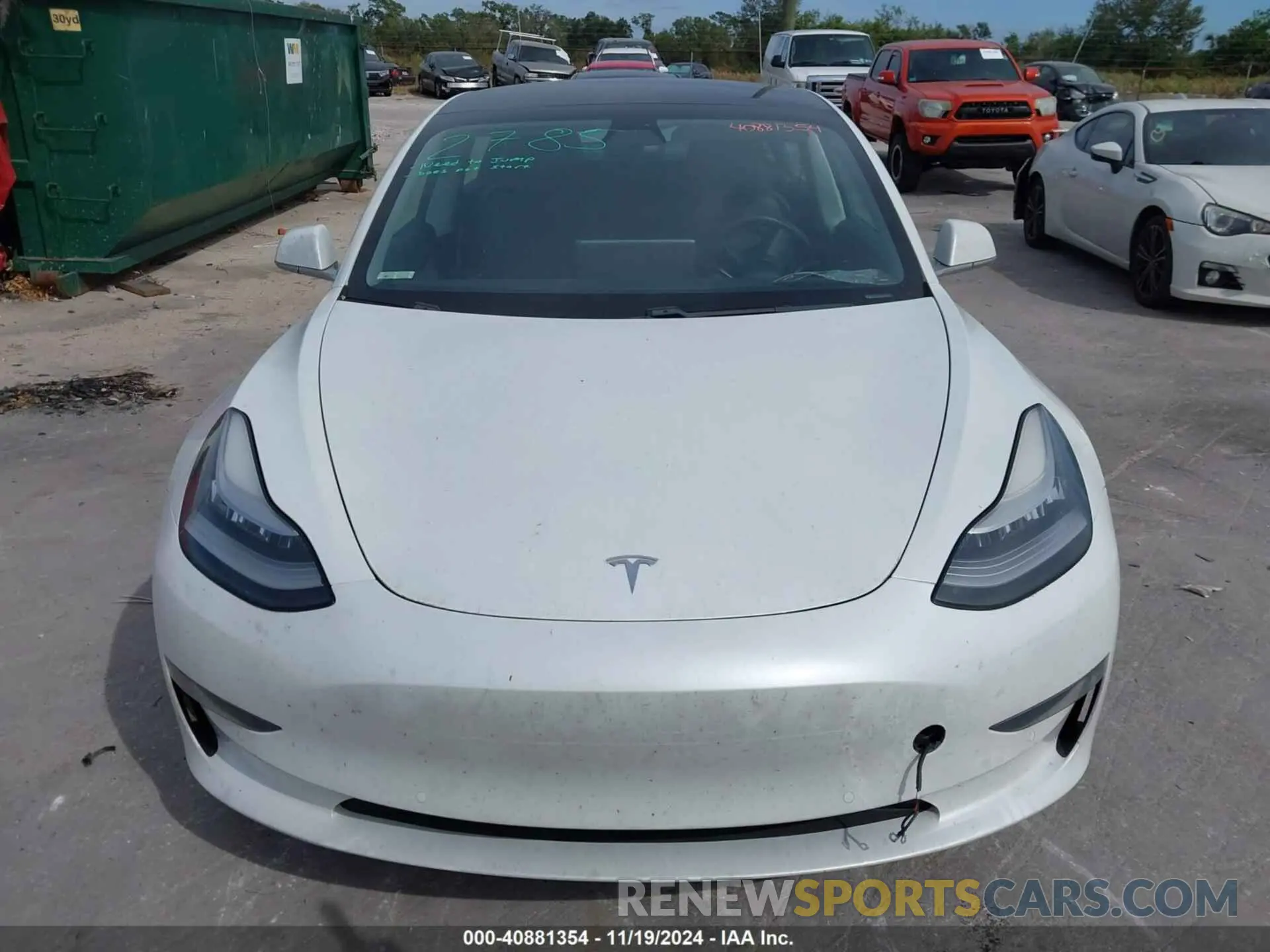 11 Photograph of a damaged car 5YJ3E1EA9LF737158 TESLA MODEL 3 2020