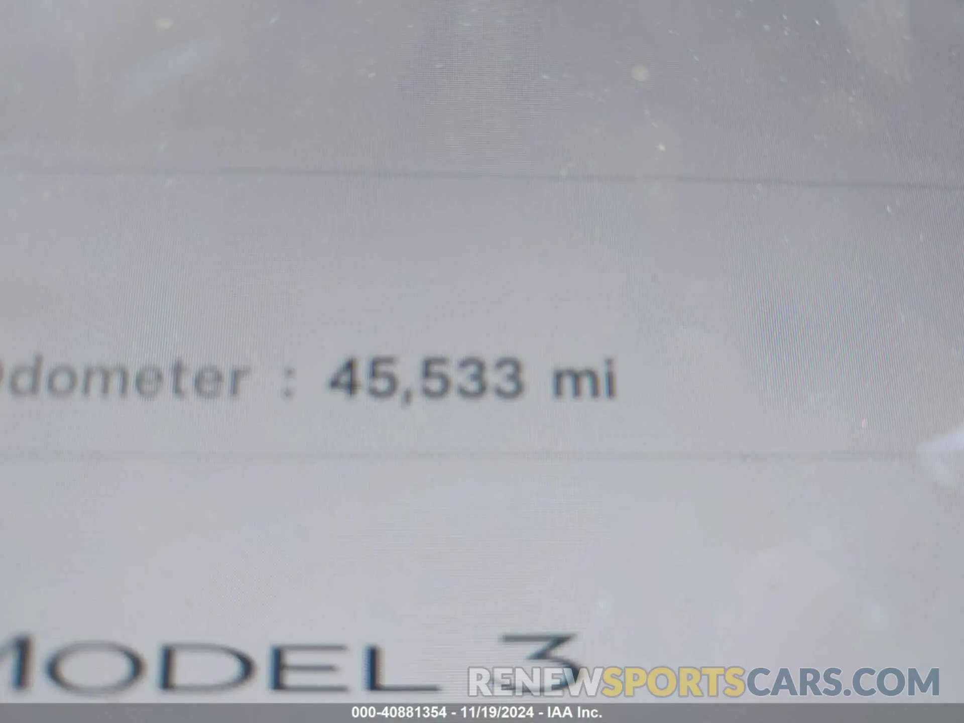 14 Photograph of a damaged car 5YJ3E1EA9LF737158 TESLA MODEL 3 2020
