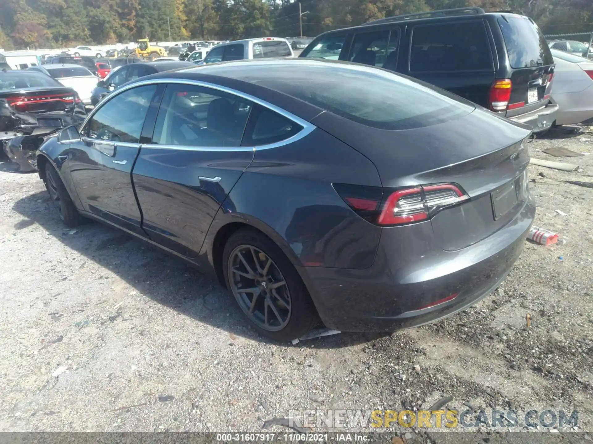 3 Photograph of a damaged car 5YJ3E1EA9LF739296 TESLA MODEL 3 2020