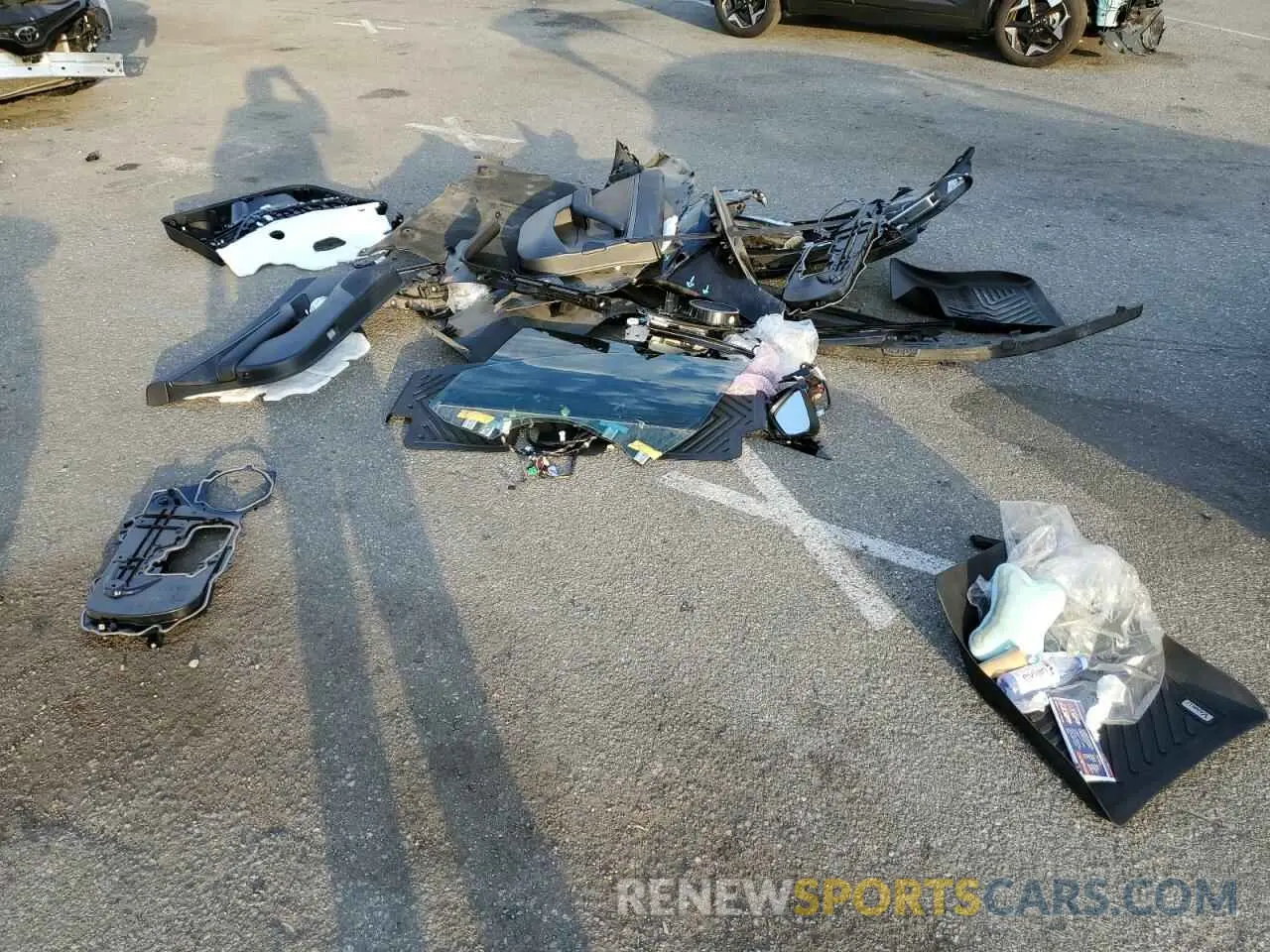 12 Photograph of a damaged car 5YJ3E1EA9LF743316 TESLA MODEL 3 2020