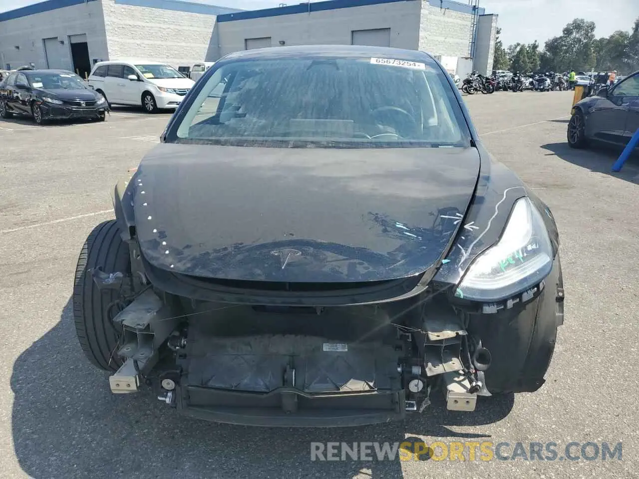 5 Photograph of a damaged car 5YJ3E1EA9LF743316 TESLA MODEL 3 2020