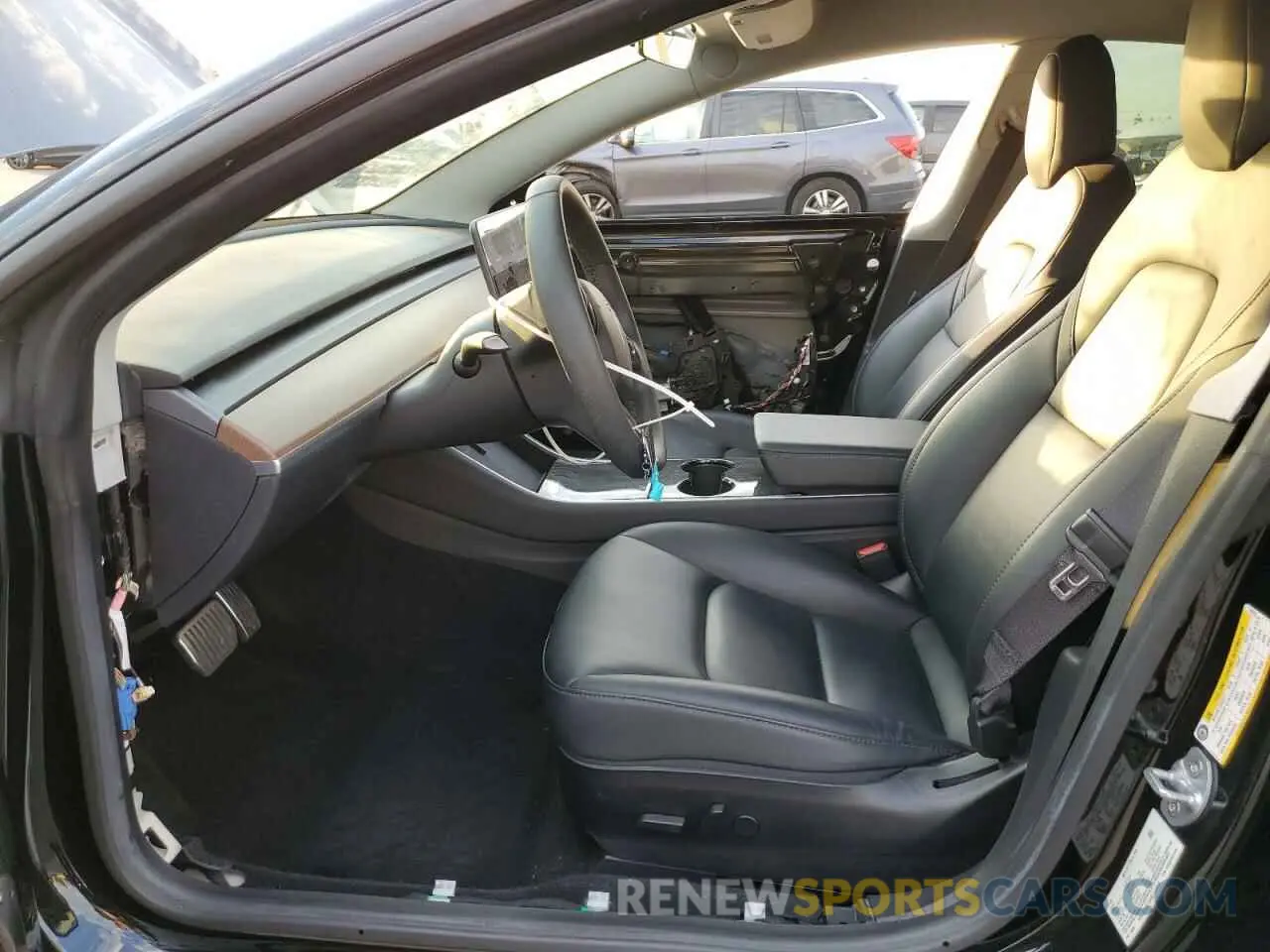 7 Photograph of a damaged car 5YJ3E1EA9LF743316 TESLA MODEL 3 2020