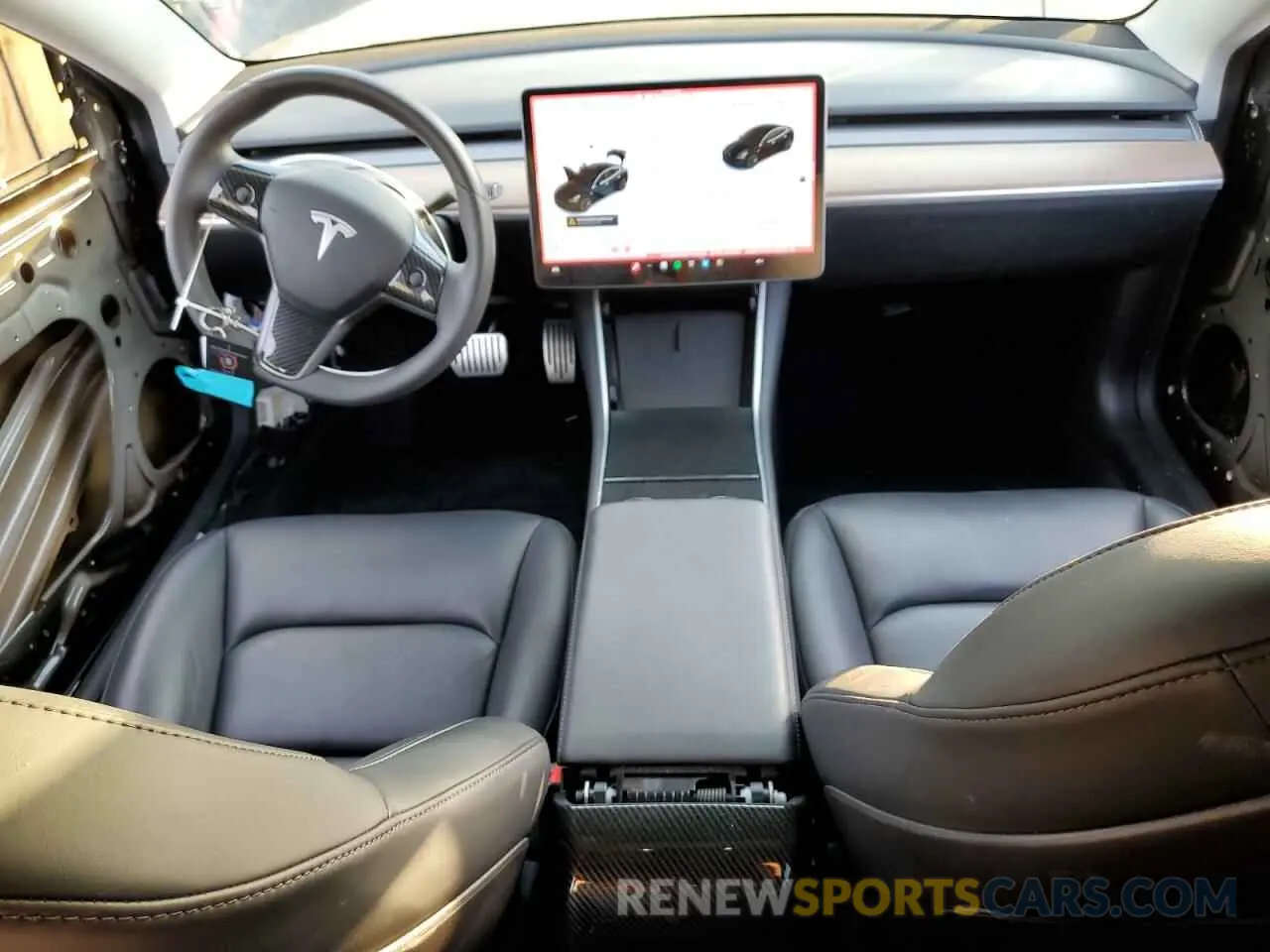 8 Photograph of a damaged car 5YJ3E1EA9LF743316 TESLA MODEL 3 2020