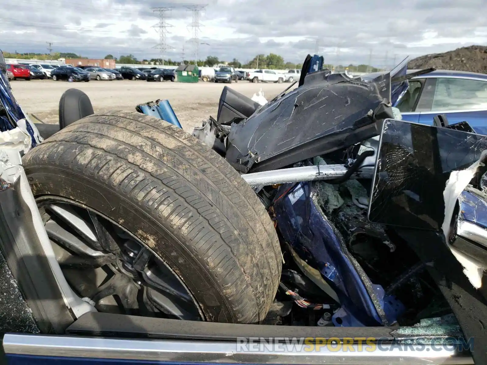 5 Photograph of a damaged car 5YJ3E1EA9LF745700 TESLA MODEL 3 2020