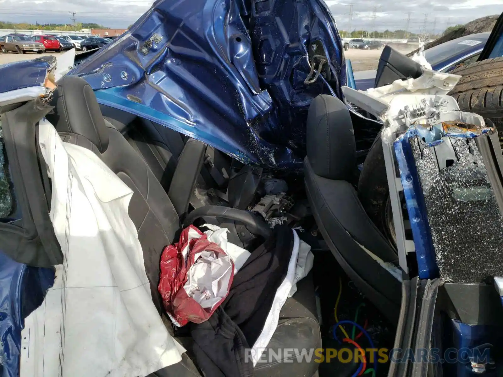 6 Photograph of a damaged car 5YJ3E1EA9LF745700 TESLA MODEL 3 2020