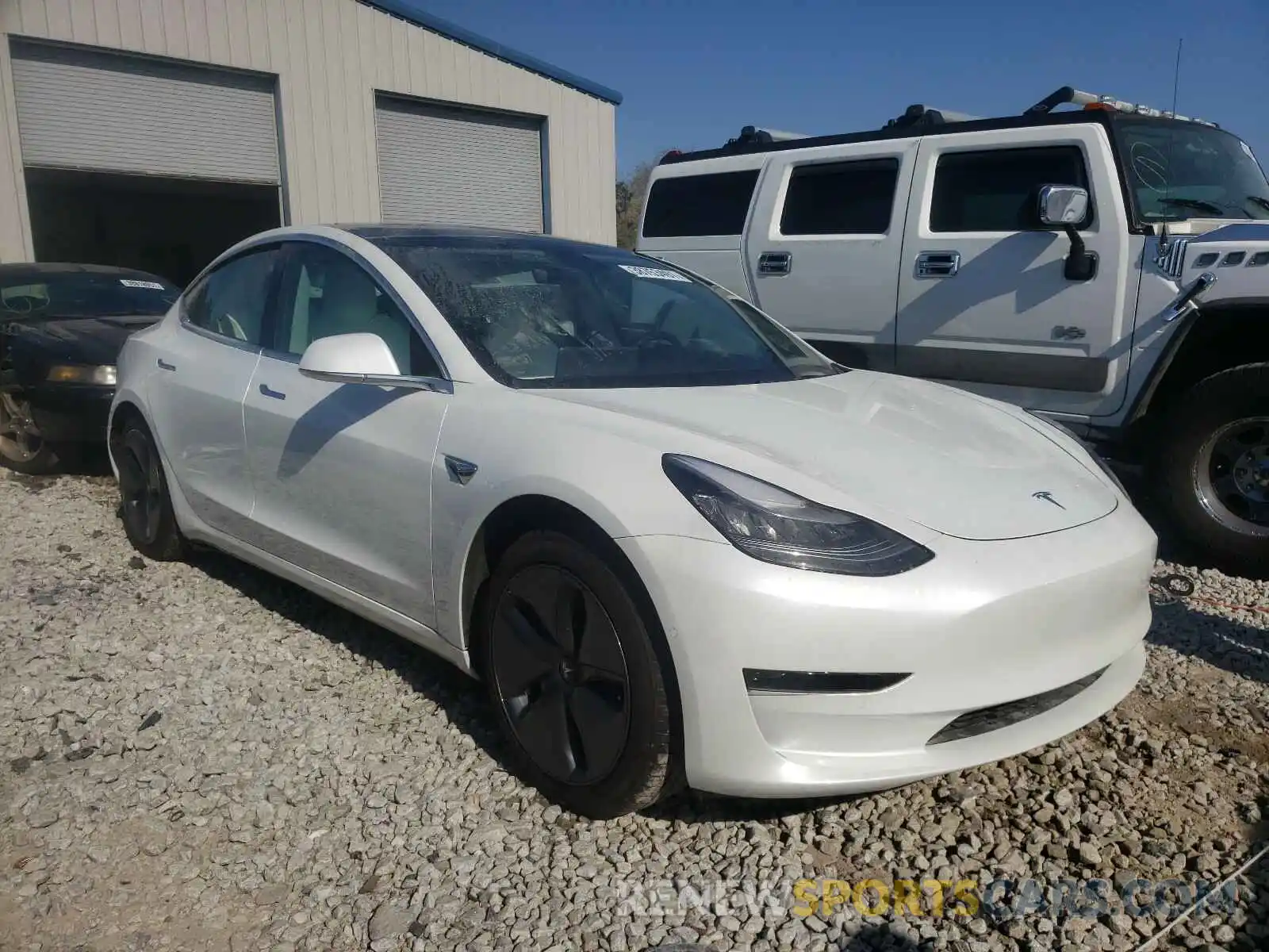 1 Photograph of a damaged car 5YJ3E1EA9LF785937 TESLA MODEL 3 2020