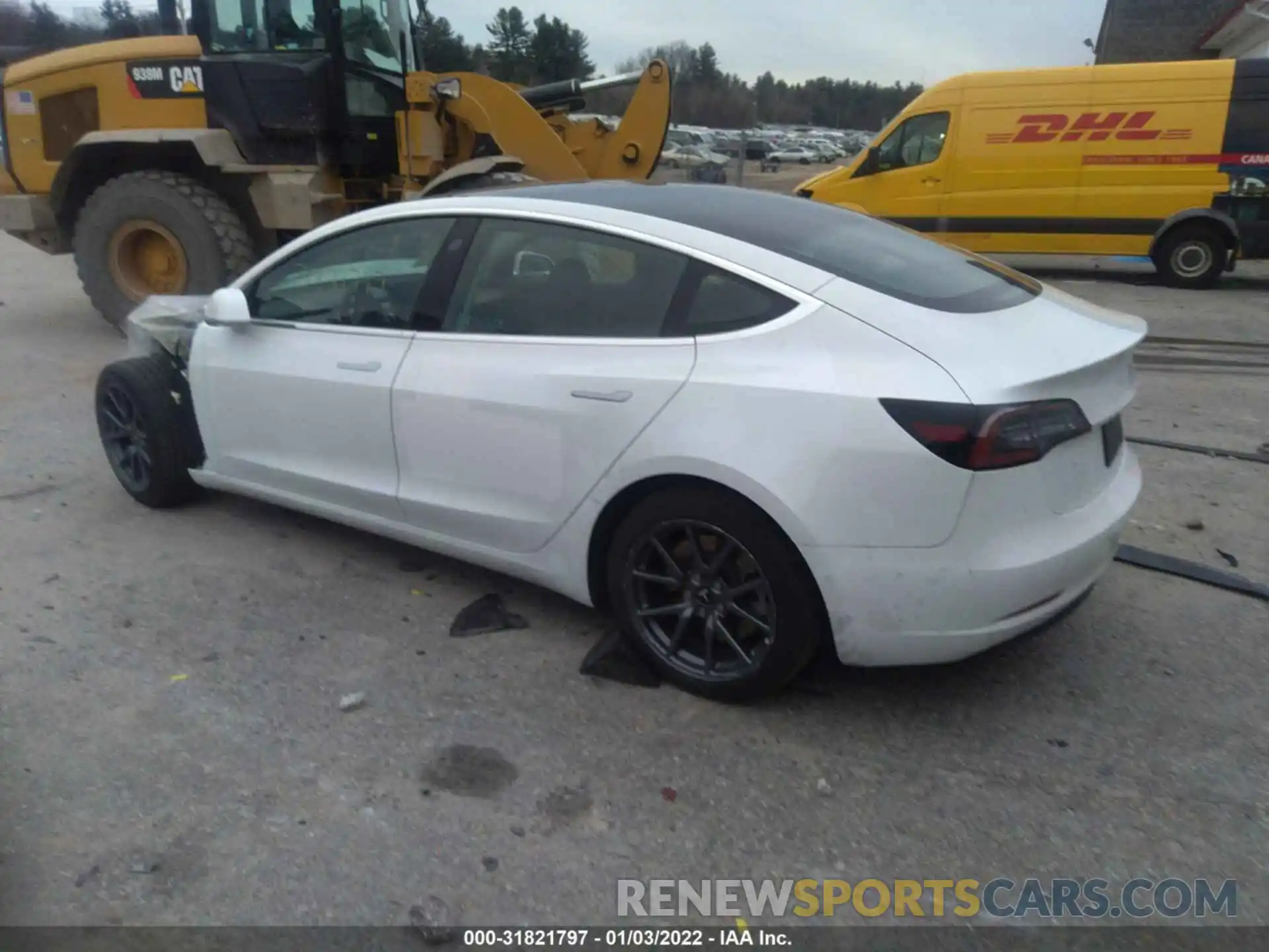 3 Photograph of a damaged car 5YJ3E1EA9LF792726 TESLA MODEL 3 2020