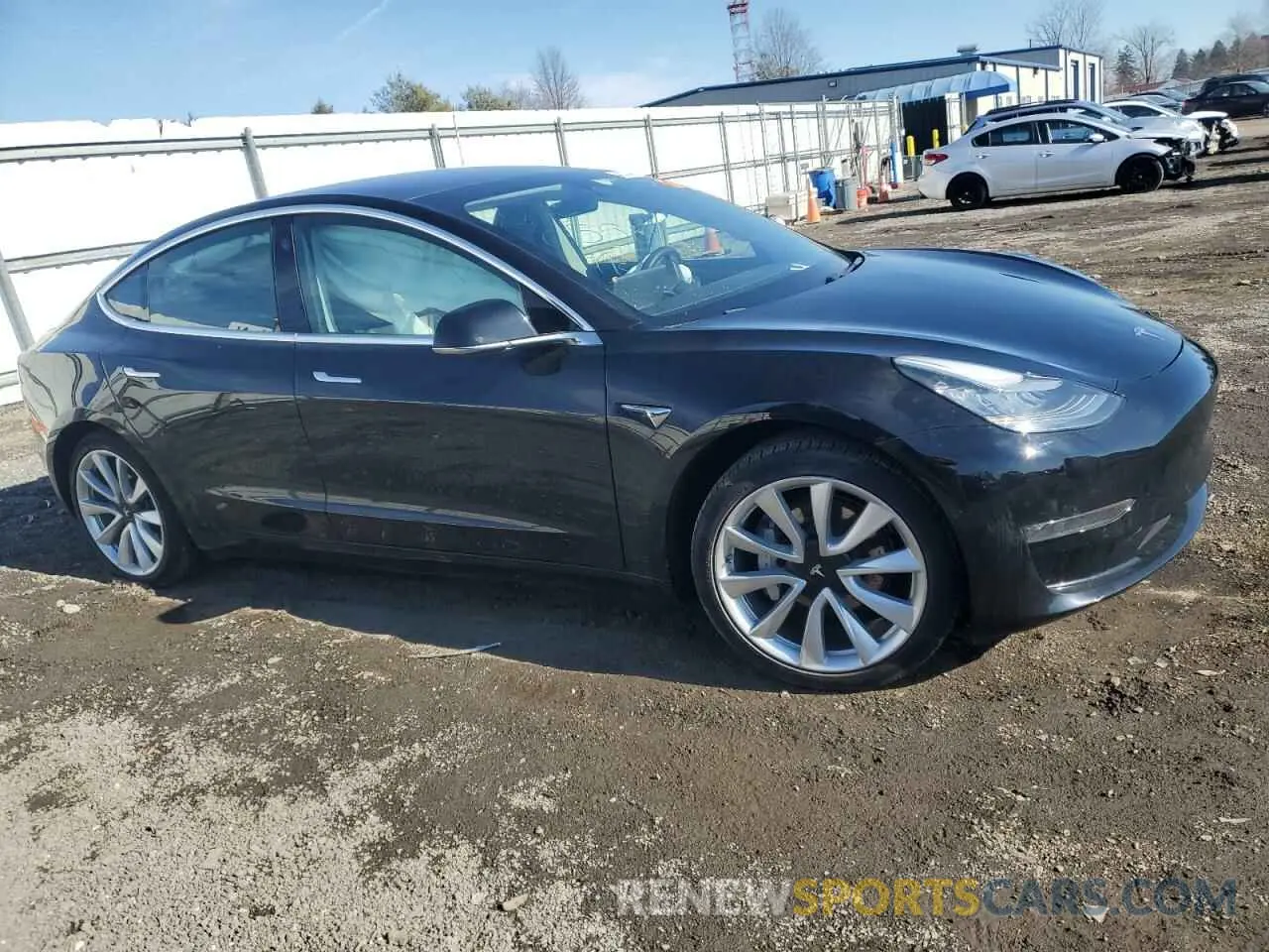 4 Photograph of a damaged car 5YJ3E1EA9LF797568 TESLA MODEL 3 2020