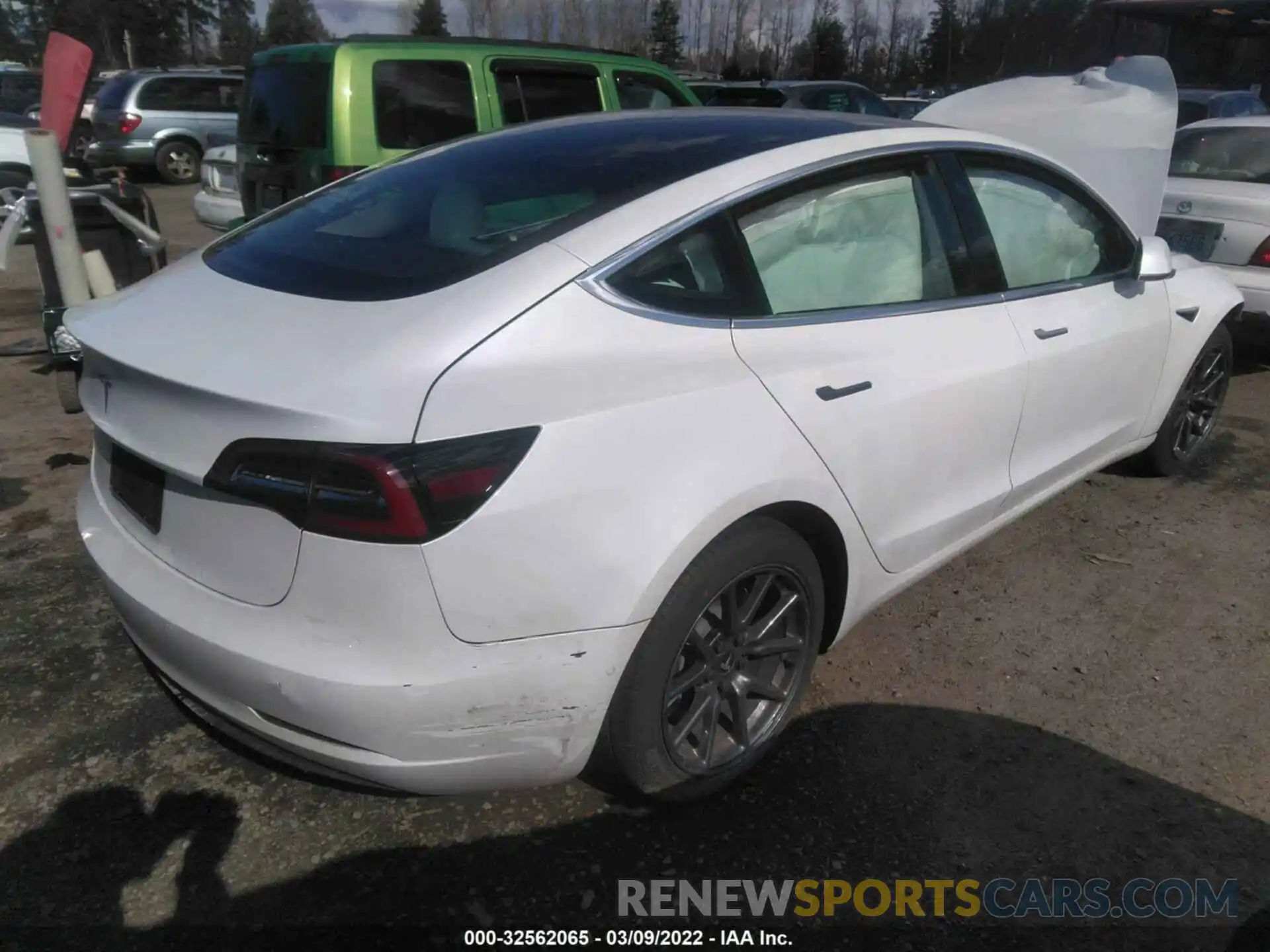 4 Photograph of a damaged car 5YJ3E1EA9LF804969 TESLA MODEL 3 2020