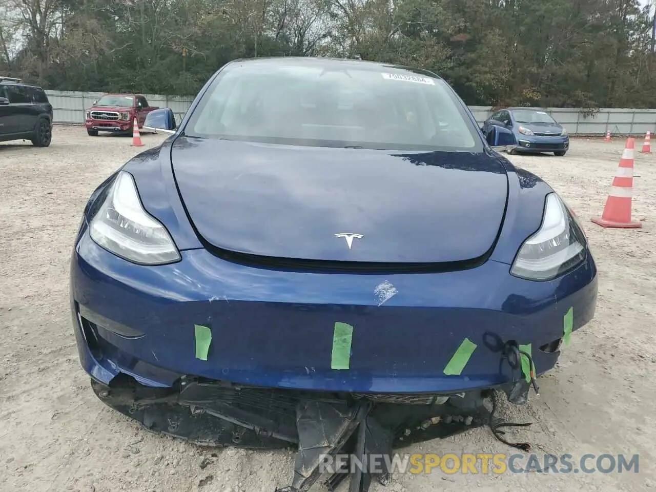5 Photograph of a damaged car 5YJ3E1EAXLF597265 TESLA MODEL 3 2020