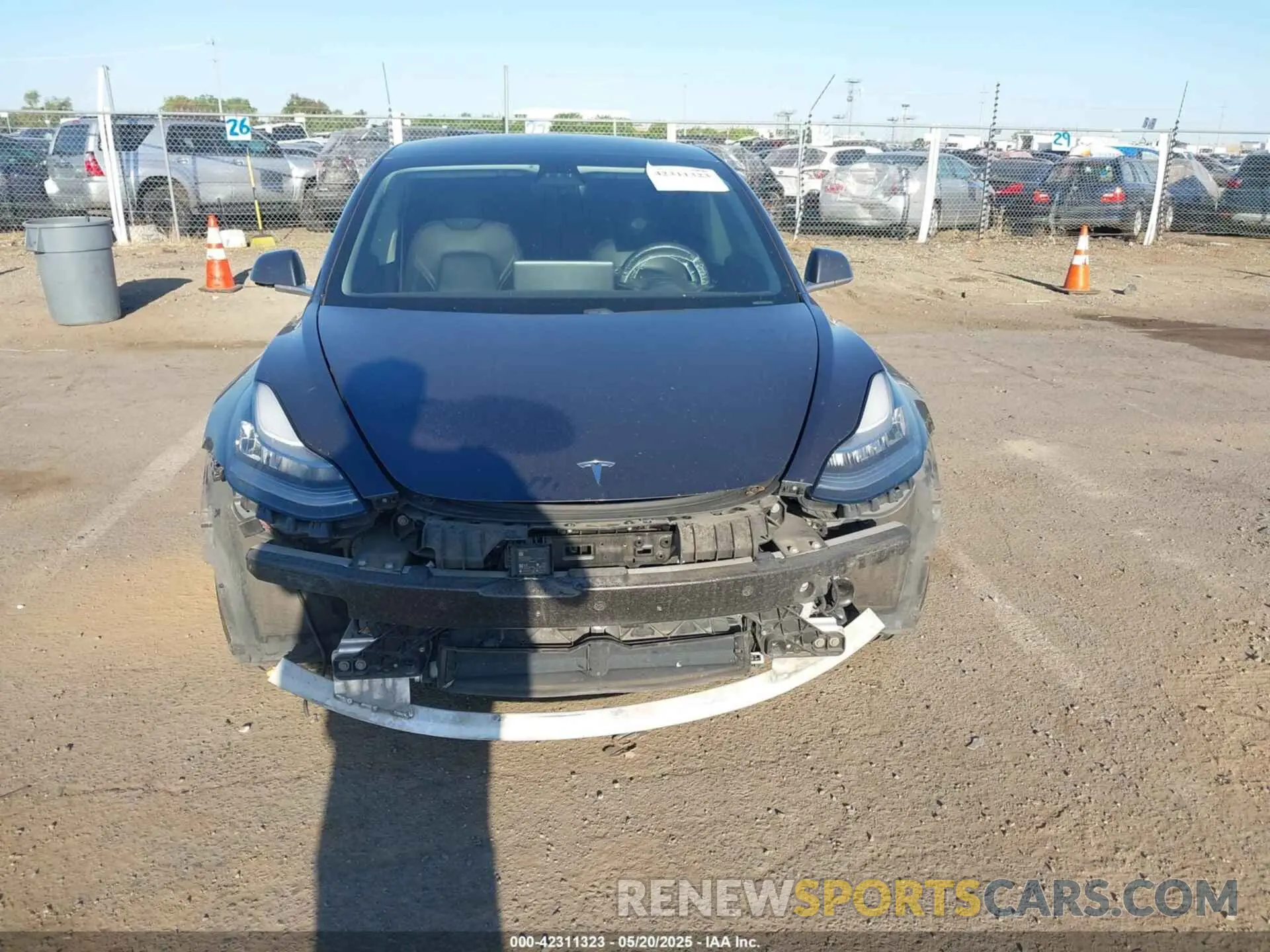 12 Photograph of a damaged car 5YJ3E1EAXLF630555 TESLA MODEL 3 2020
