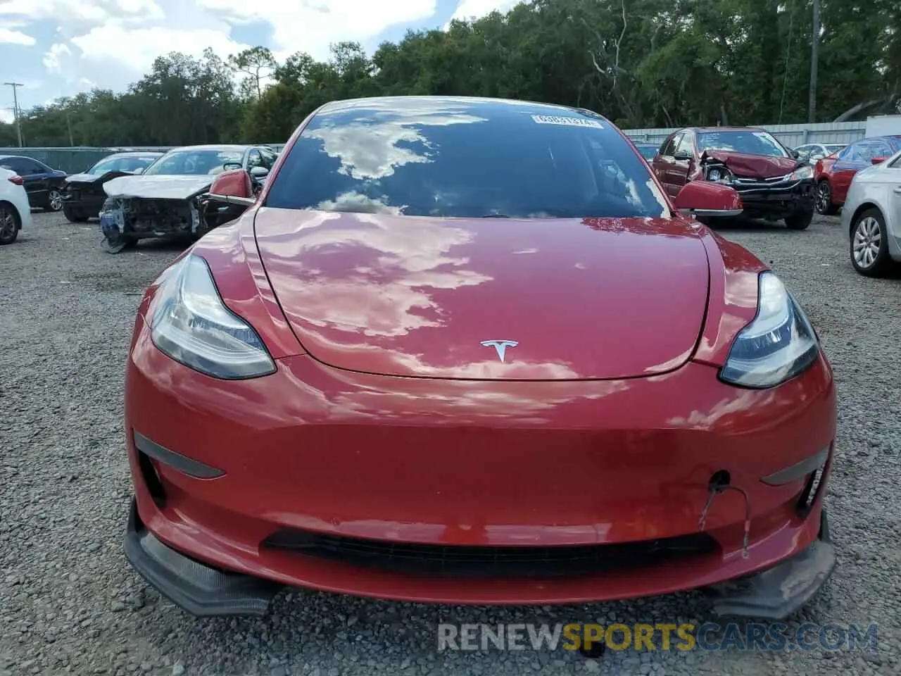 5 Photograph of a damaged car 5YJ3E1EAXLF630846 TESLA MODEL 3 2020