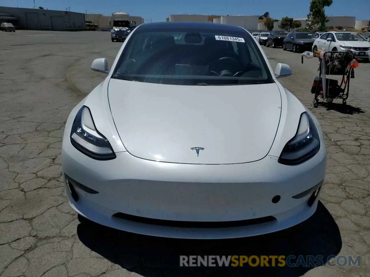 5 Photograph of a damaged car 5YJ3E1EAXLF632743 TESLA MODEL 3 2020
