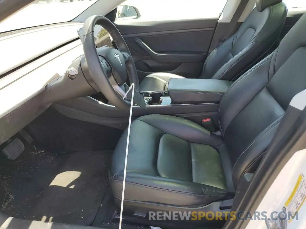 7 Photograph of a damaged car 5YJ3E1EAXLF632743 TESLA MODEL 3 2020