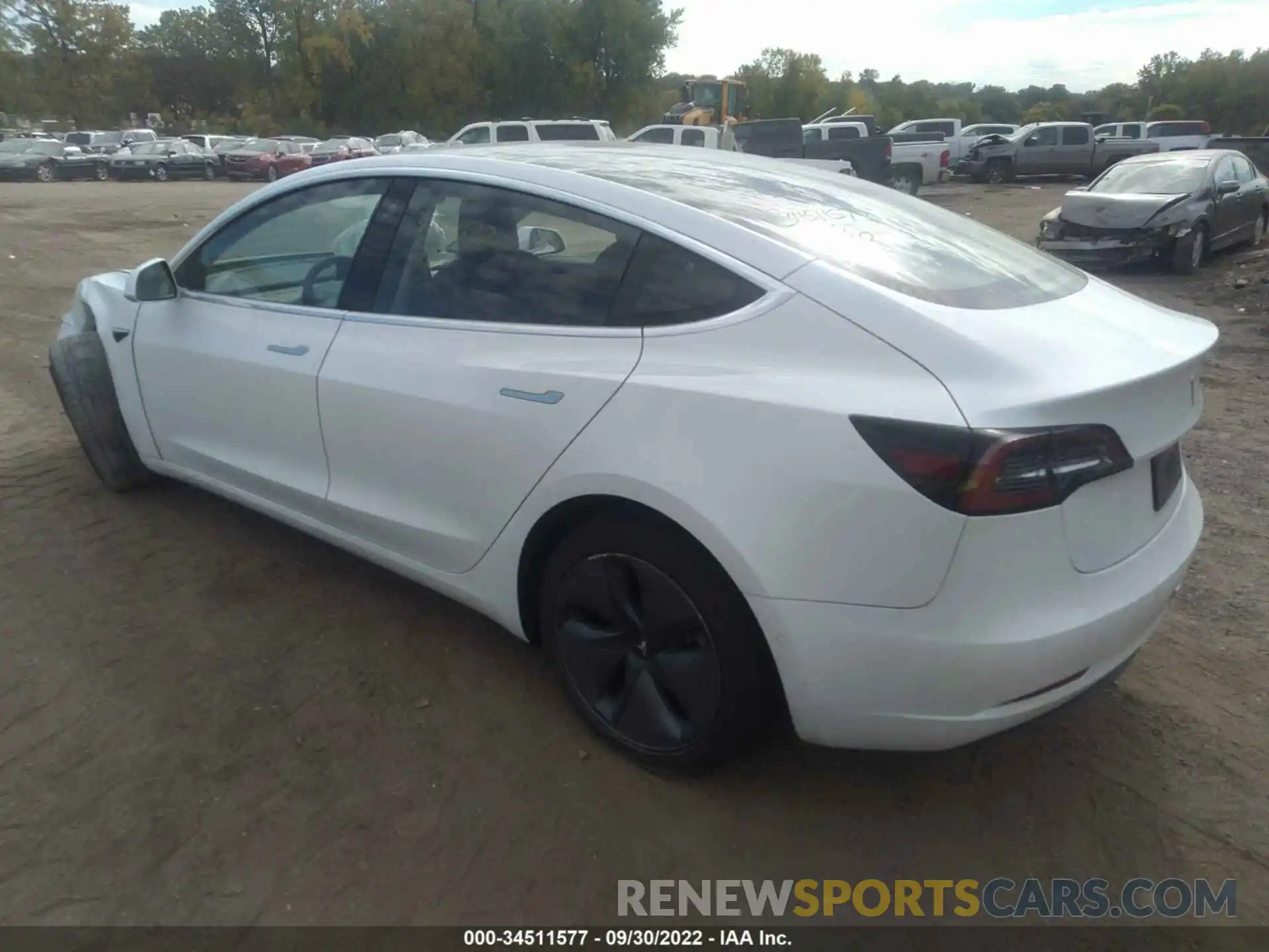 3 Photograph of a damaged car 5YJ3E1EAXLF632905 TESLA MODEL 3 2020