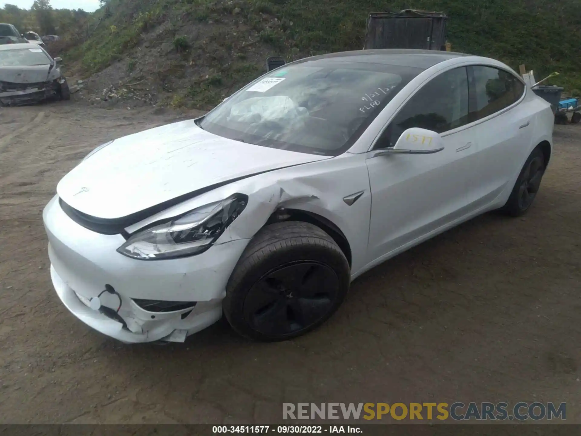 6 Photograph of a damaged car 5YJ3E1EAXLF632905 TESLA MODEL 3 2020