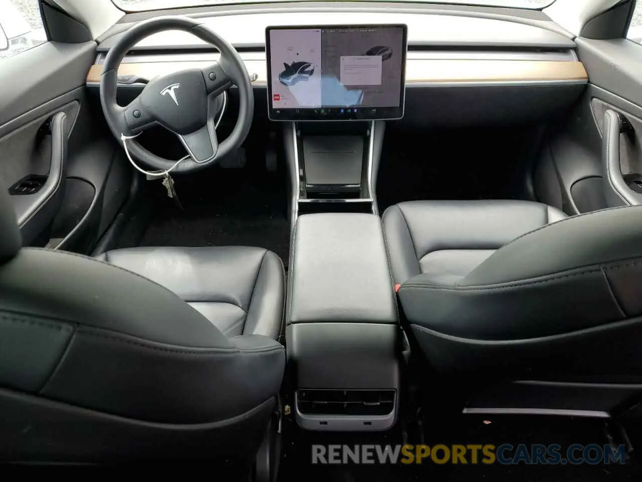8 Photograph of a damaged car 5YJ3E1EAXLF659084 TESLA MODEL 3 2020