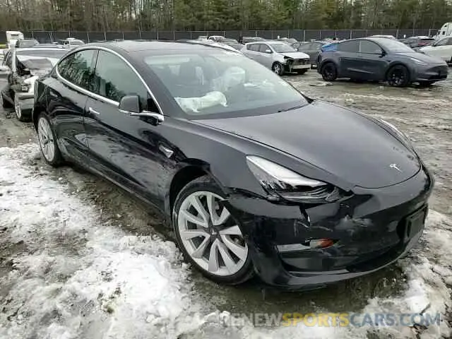 10 Photograph of a damaged car 5YJ3E1EAXLF661031 TESLA MODEL 3 2020