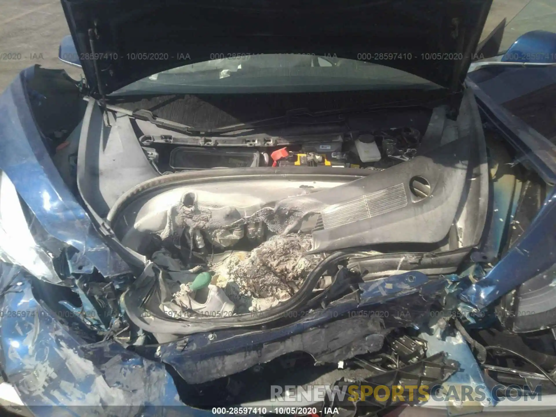 10 Photograph of a damaged car 5YJ3E1EAXLF709787 TESLA MODEL 3 2020