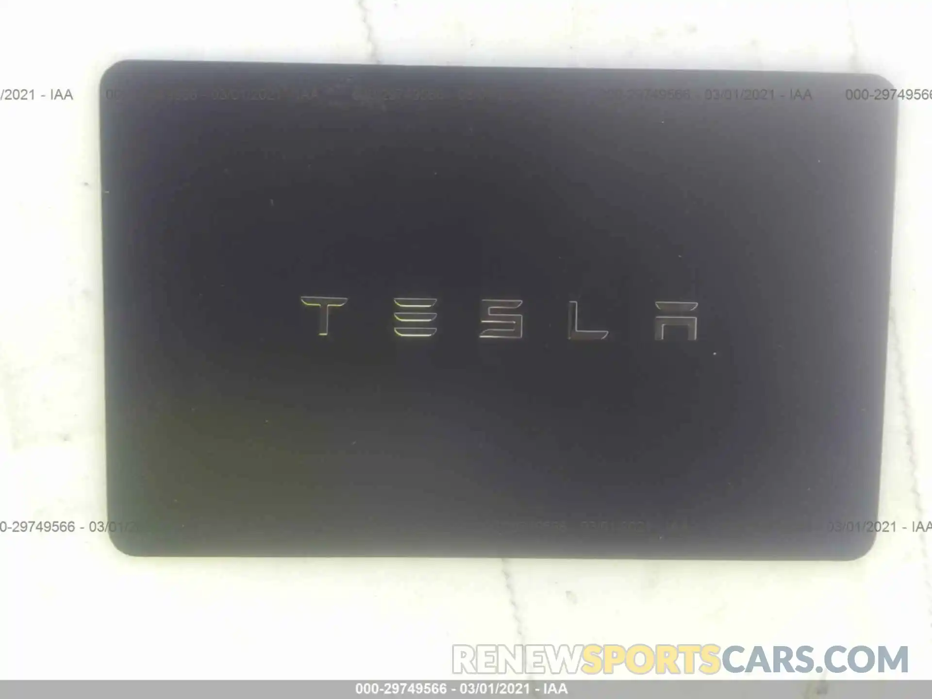 11 Photograph of a damaged car 5YJ3E1EAXLF717727 TESLA MODEL 3 2020