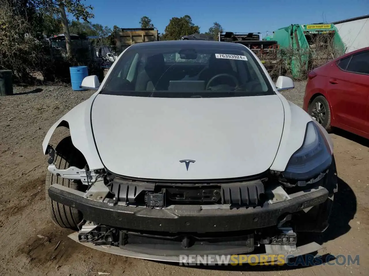 5 Photograph of a damaged car 5YJ3E1EAXLF736973 TESLA MODEL 3 2020
