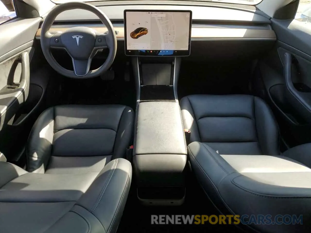 8 Photograph of a damaged car 5YJ3E1EAXLF736973 TESLA MODEL 3 2020