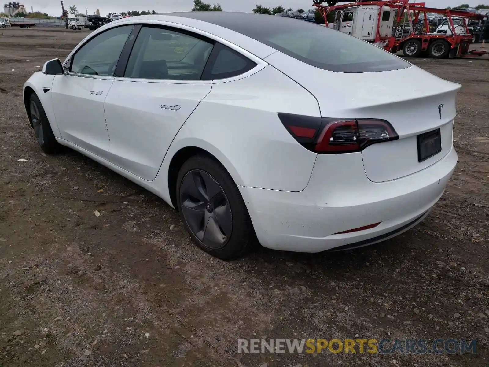 3 Photograph of a damaged car 5YJ3E1EAXLF736990 TESLA MODEL 3 2020