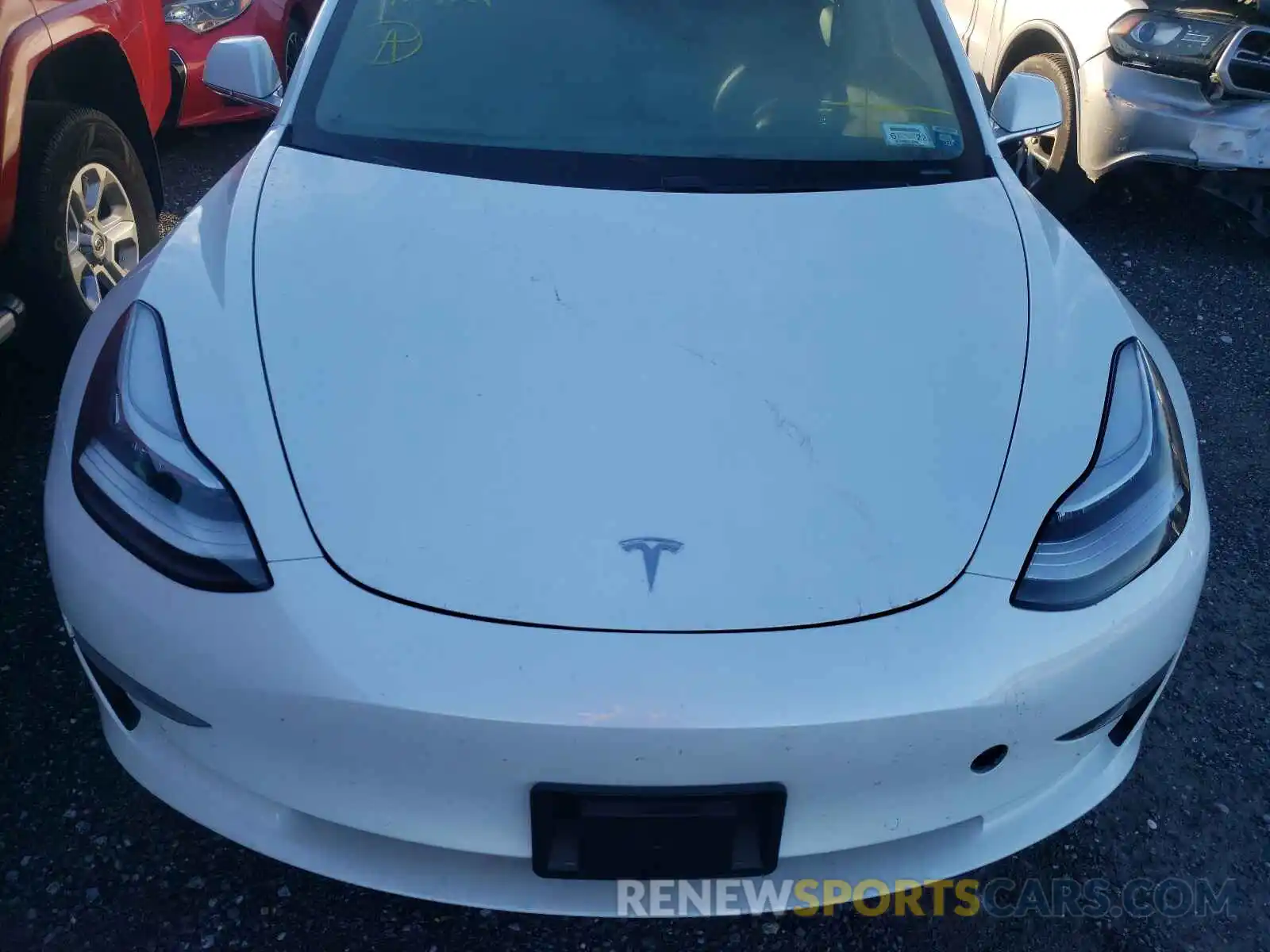 7 Photograph of a damaged car 5YJ3E1EAXLF736990 TESLA MODEL 3 2020