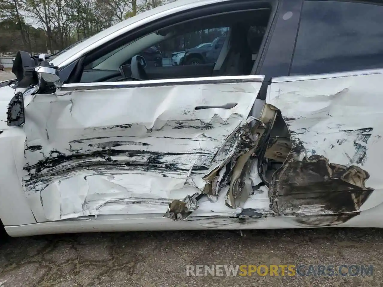 7 Photograph of a damaged car 5YJ3E1EAXLF737654 TESLA MODEL 3 2020