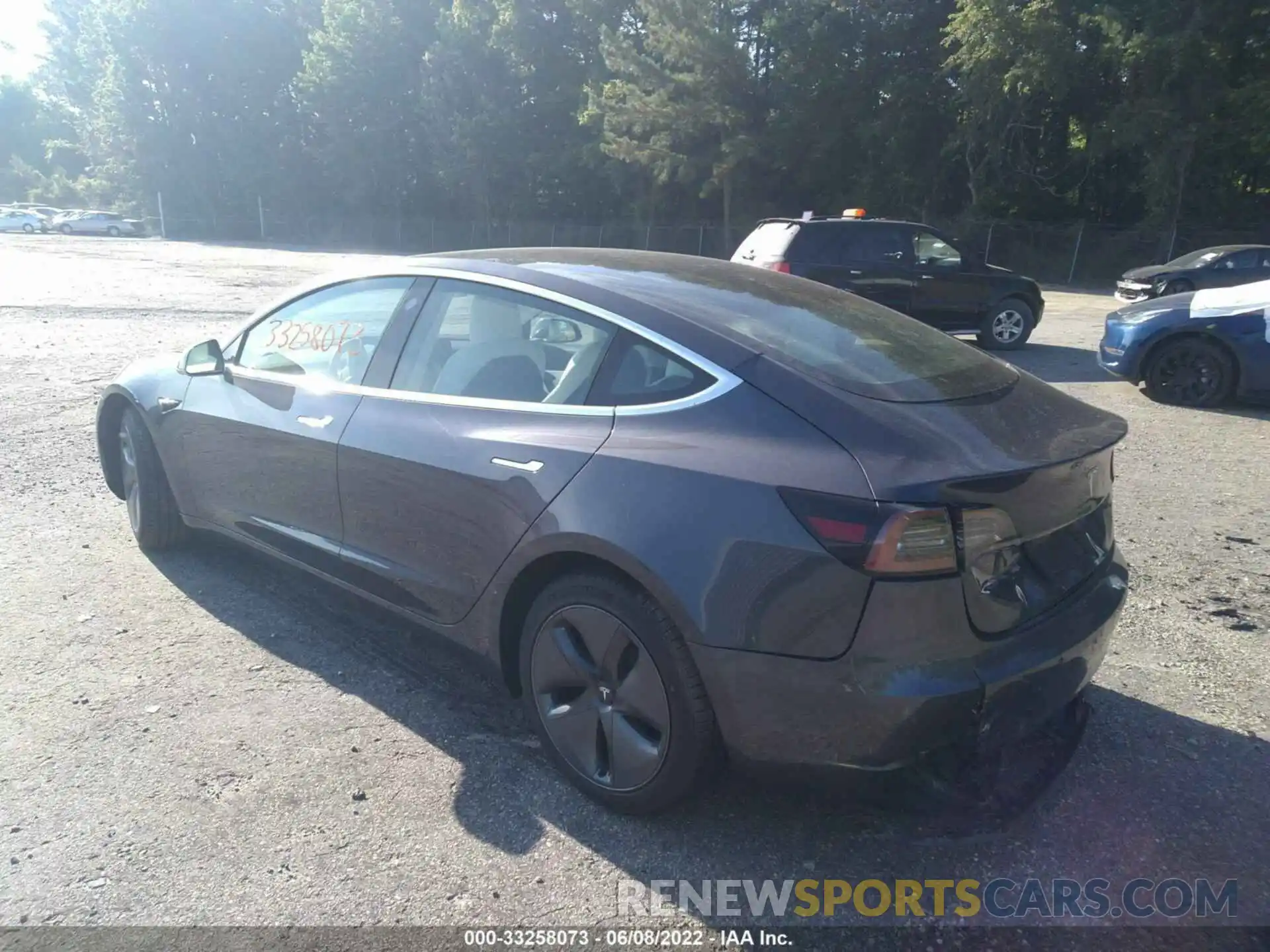 3 Photograph of a damaged car 5YJ3E1EAXLF785820 TESLA MODEL 3 2020