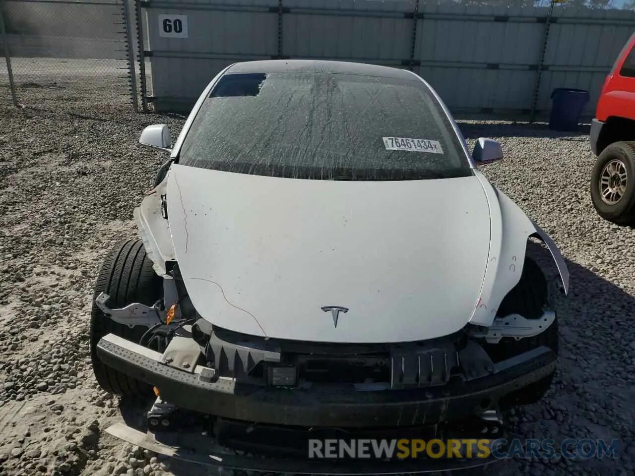 5 Photograph of a damaged car 5YJ3E1EAXLF792833 TESLA MODEL 3 2020