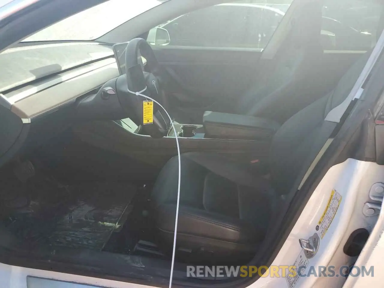 7 Photograph of a damaged car 5YJ3E1EAXLF792833 TESLA MODEL 3 2020