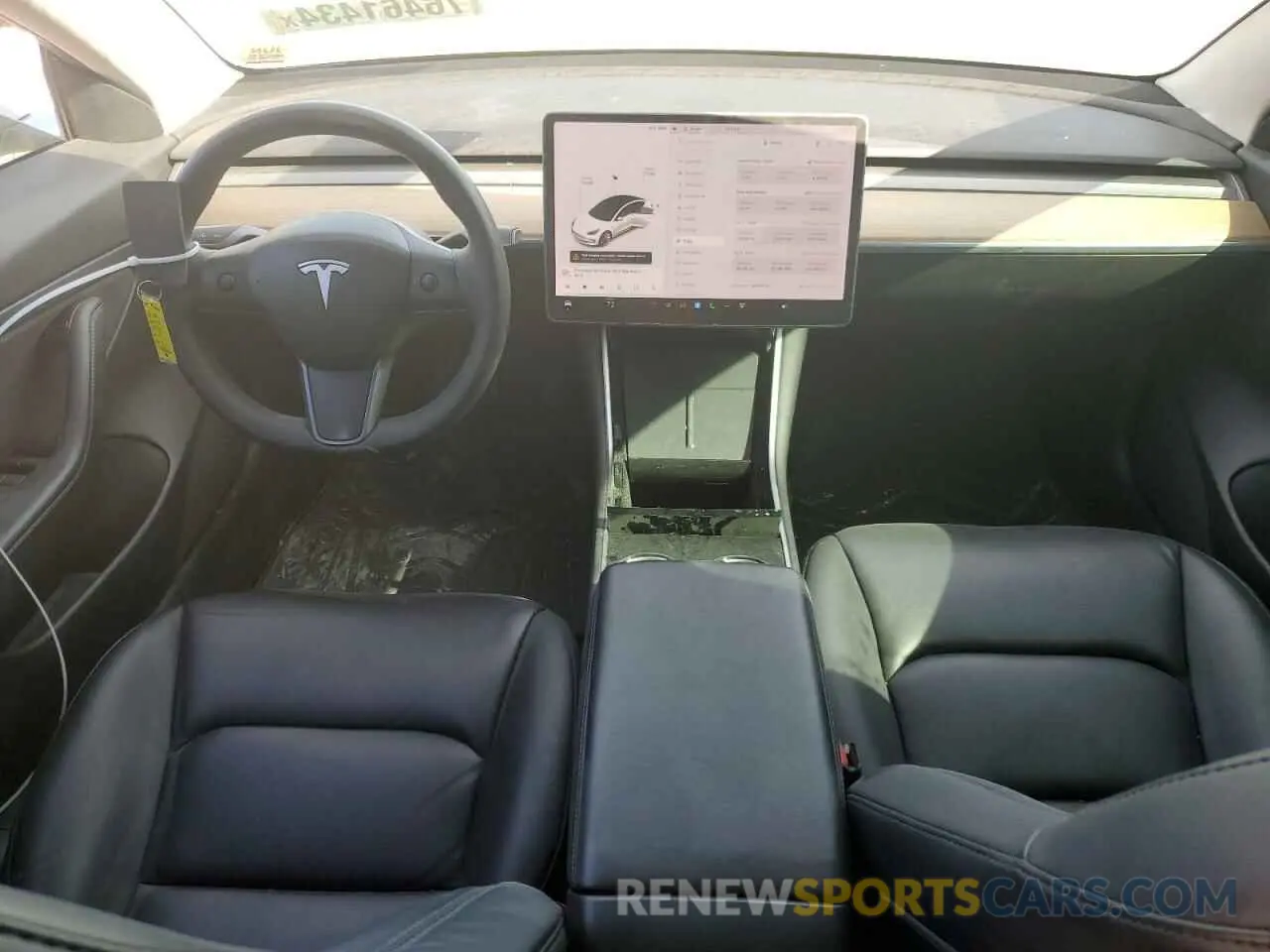 8 Photograph of a damaged car 5YJ3E1EAXLF792833 TESLA MODEL 3 2020