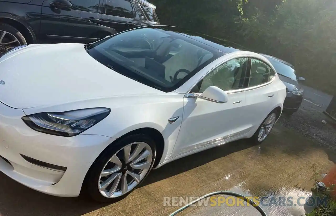 2 Photograph of a damaged car 5YJ3E1EAXLF793416 TESLA MODEL 3 2020