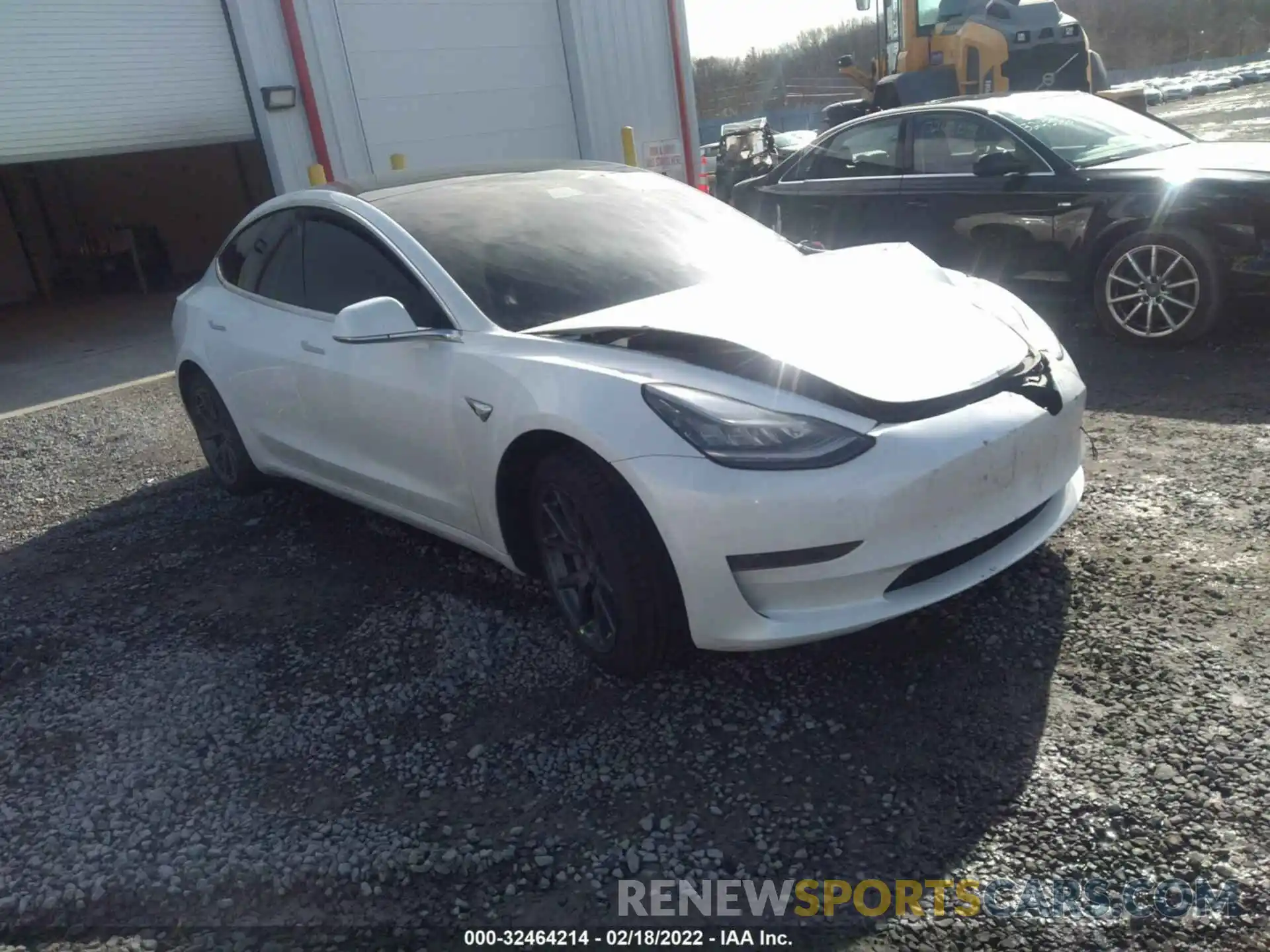 1 Photograph of a damaged car 5YJ3E1EAXLF797210 TESLA MODEL 3 2020