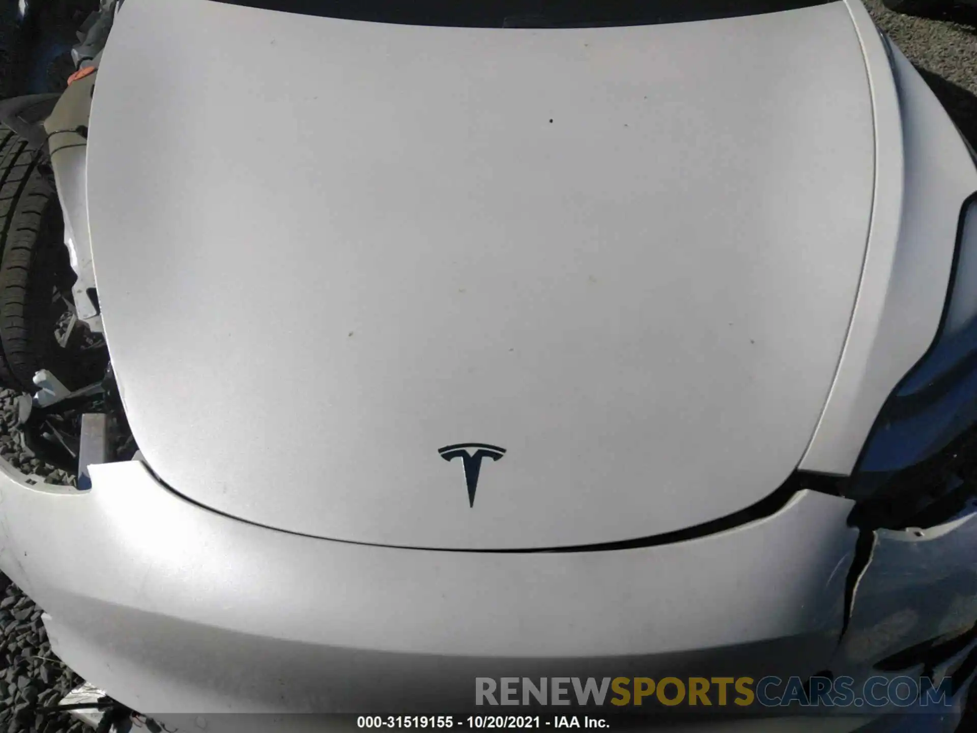 10 Photograph of a damaged car 5YJ3E1EAXLF797594 TESLA MODEL 3 2020