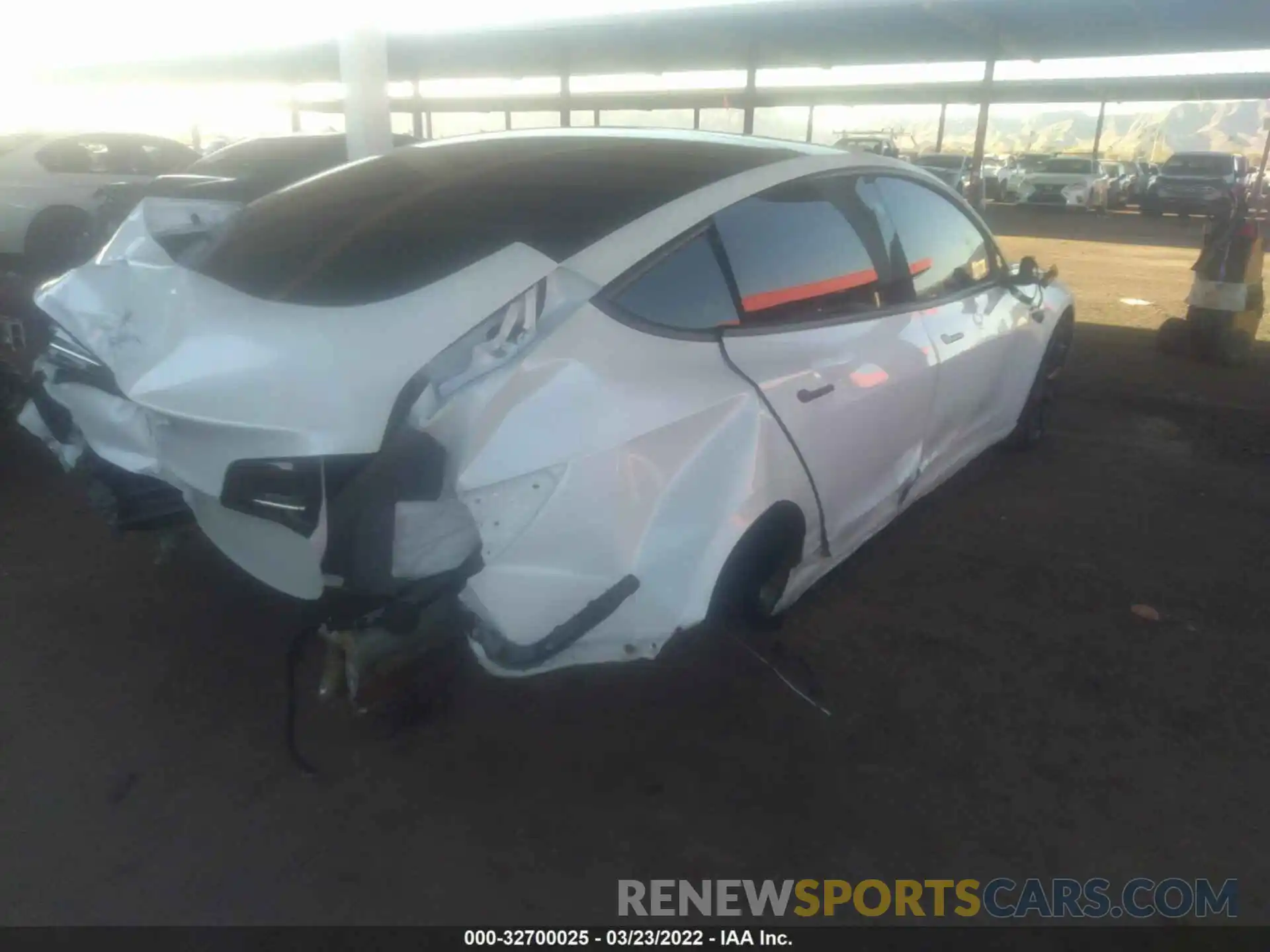 4 Photograph of a damaged car 5YJ3E1EAXLF797952 TESLA MODEL 3 2020