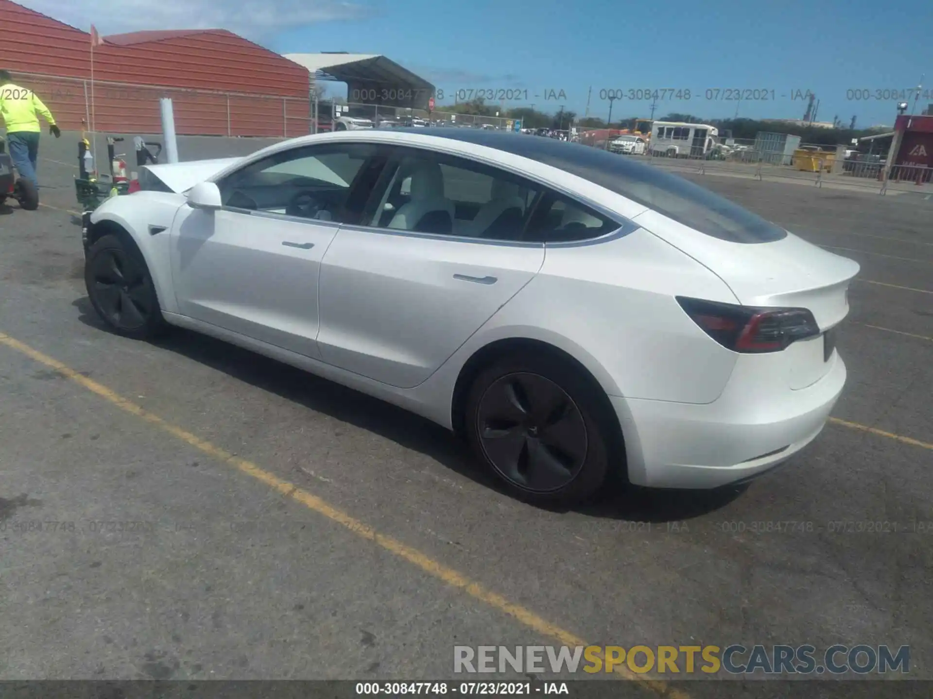 3 Photograph of a damaged car 5YJ3E1EAXLF804950 TESLA MODEL 3 2020