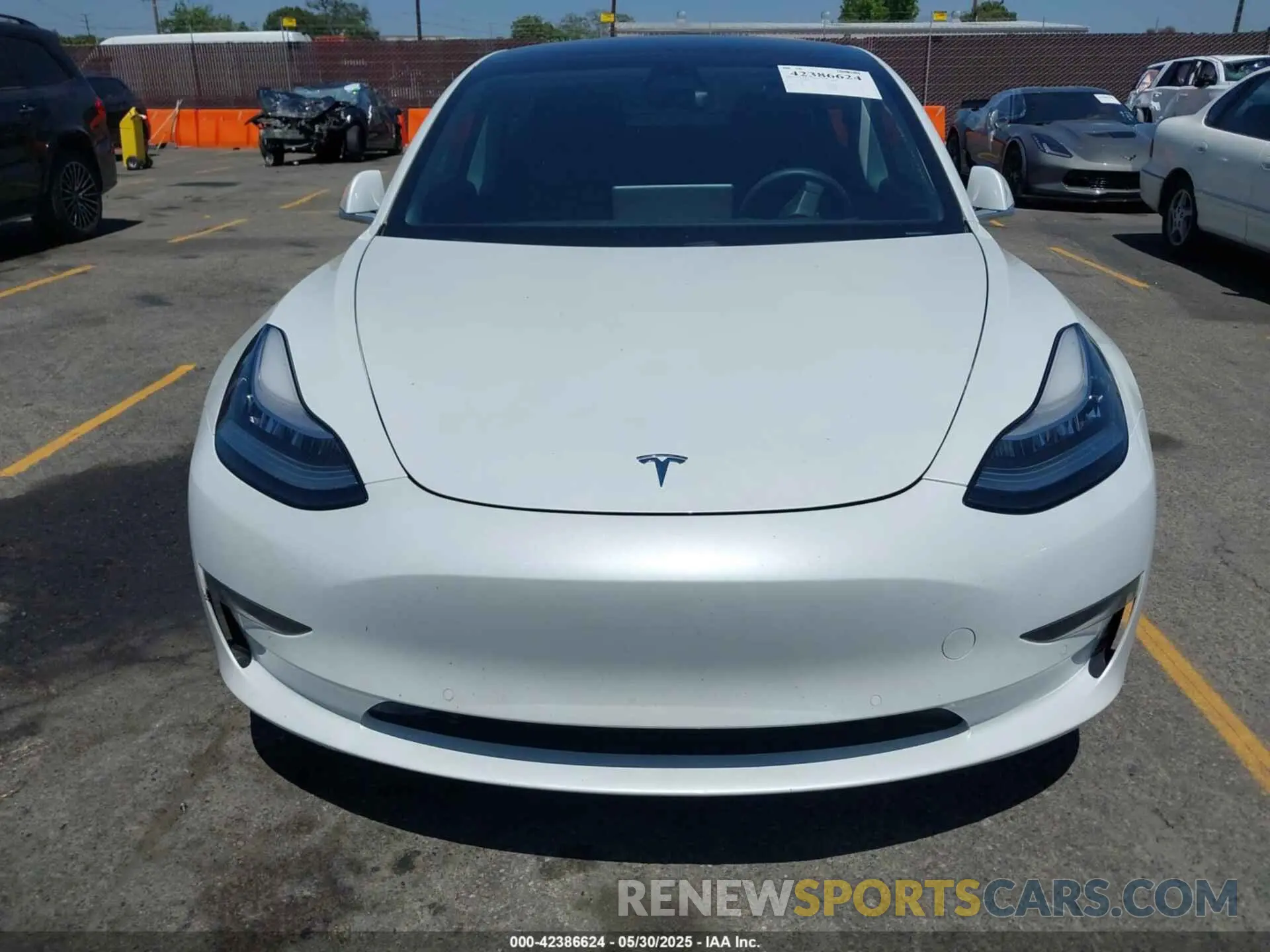 12 Photograph of a damaged car 5YJ3E1EAXLF806360 TESLA MODEL 3 2020